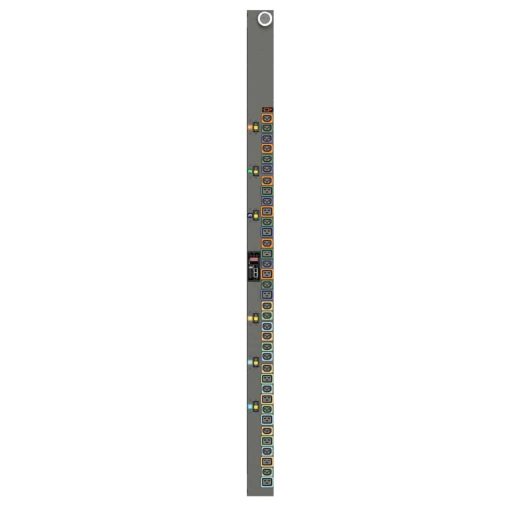 Pdu Vert Mon.Sw 17.2Kw-208Delt Out(24)C13+(12)C19 - Imagen 2