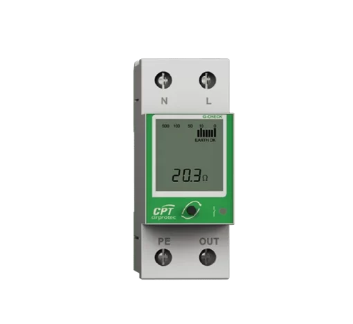 Controlador Sist de Tierra Gcheck 120V(Max500 Ohm)