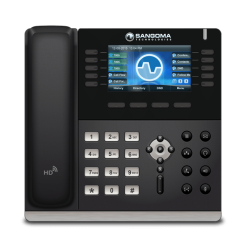 Telefono IP 2P 1Gbps 6 Cuentas Sip (POE)