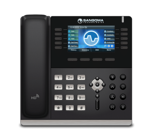 Telefono IP 2P 1Gbps 6 Cuentas Sip (POE)