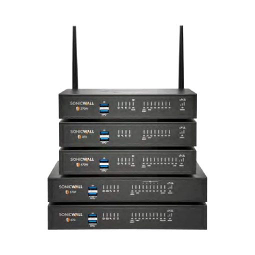 Firewall Tz370 + Seguridad Total Esencial(1 Año)