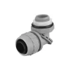 Conector de Nylonmultiposicion 3/4"Gris