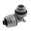 Conector de Nylonmultiposicion 1/2"Gris