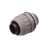 Conector de Nylonrecto 1/2"Gris